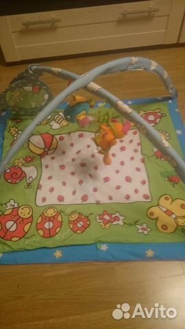 Развивающий коврик 2 а 1 Tiny love