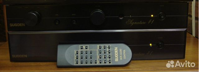 Двухблочный усилитель Sugden Signature 41 Двухблочный усилитель Sugden Signature 41