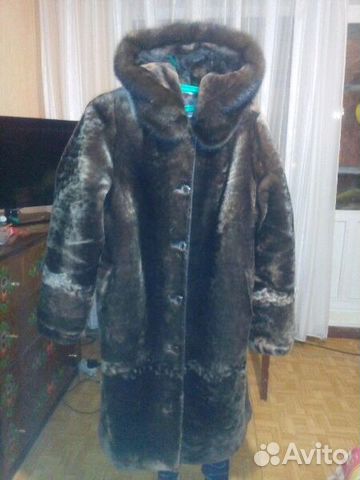 Шуба из мутона