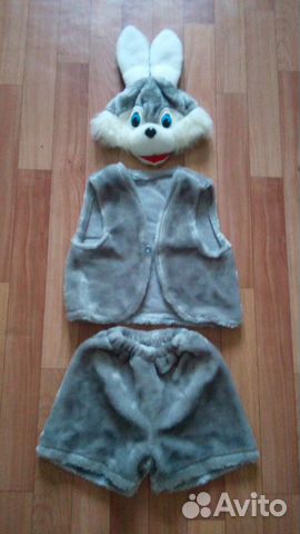 Костюм зайца на прокат
