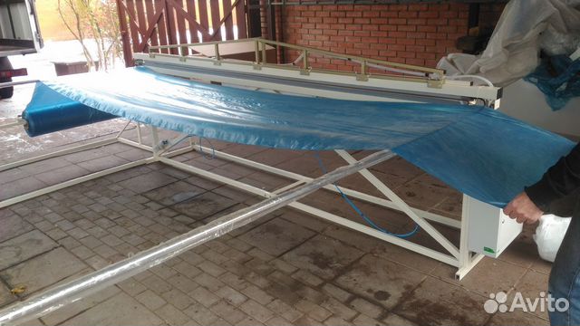 Напольный запайщик 3000 мм c 2 рулонодержателями