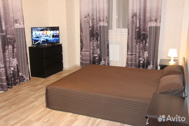 

1-к. квартира, 47 м², 2 кровати