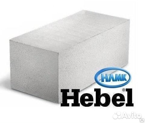 Газосиликатные Блоки (hebel нлмк) (универсал)