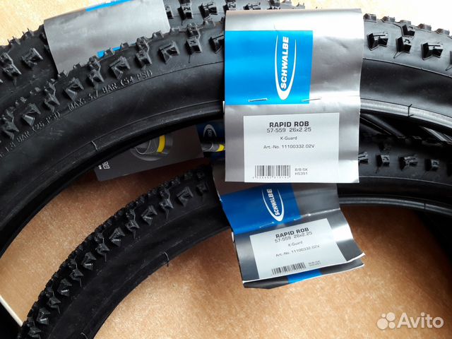 Новые Покрышки Schwalbe Rapid Rob 26