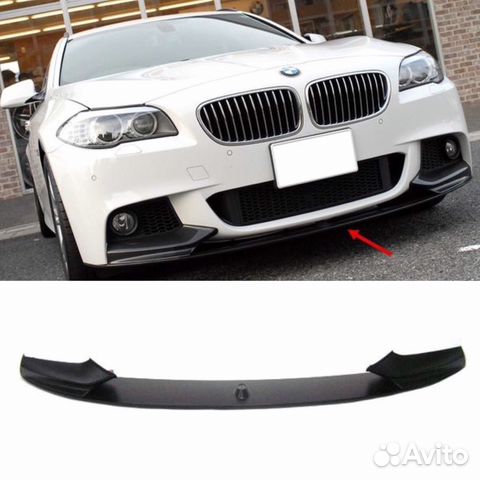 Спойлер M Performance переднего М бампера BMW F10