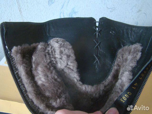 Сапоги натуральная кожа