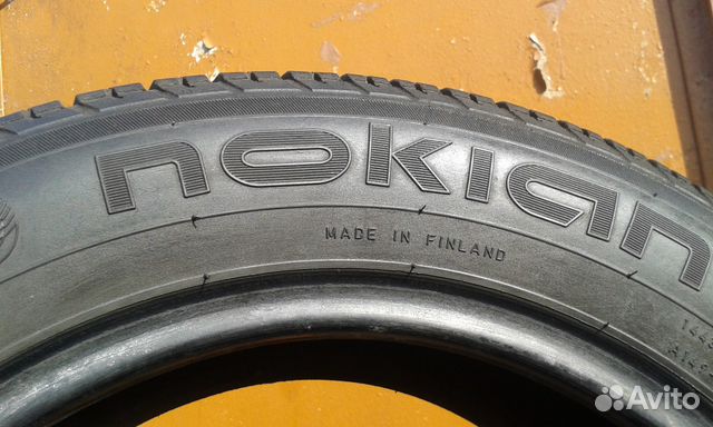 Шины Nokian 185/65/R15 лето (4 шт.)