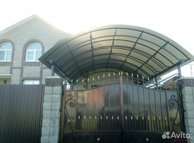 Перила, Ворота, навесы, лестницы