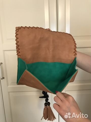 Сумка женская. Клатч. Кожаный