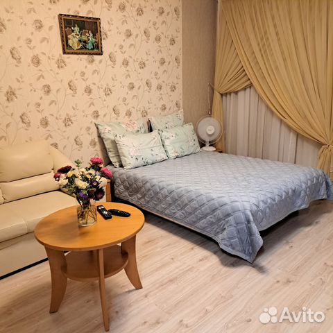 

1-к. квартира, 37 м², 2 кровати