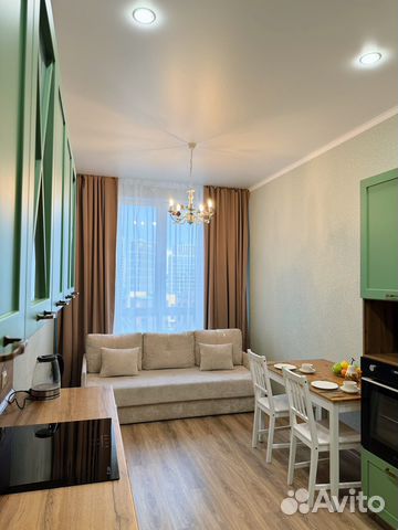 

1-к. квартира, 45 м², 2 кровати