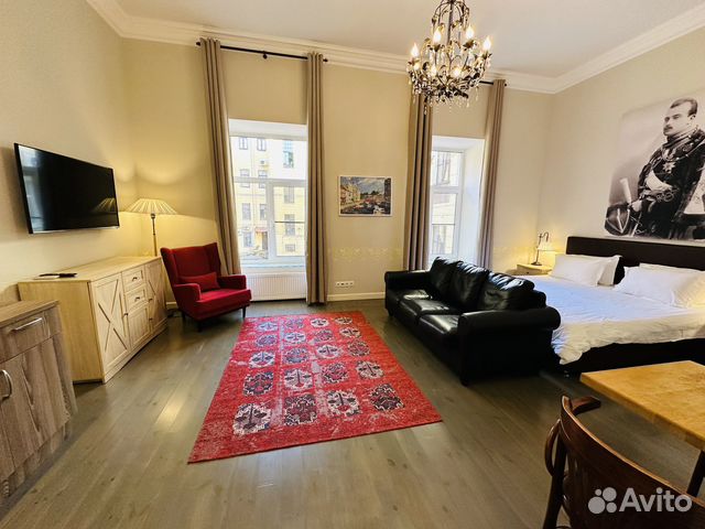 

Квартира-студия, 30 м², 1 кровать