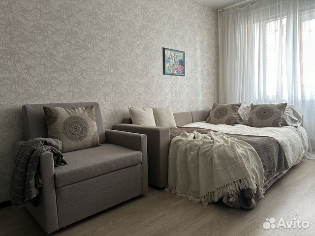 

1-к. квартира, 34 м², 2 кровати