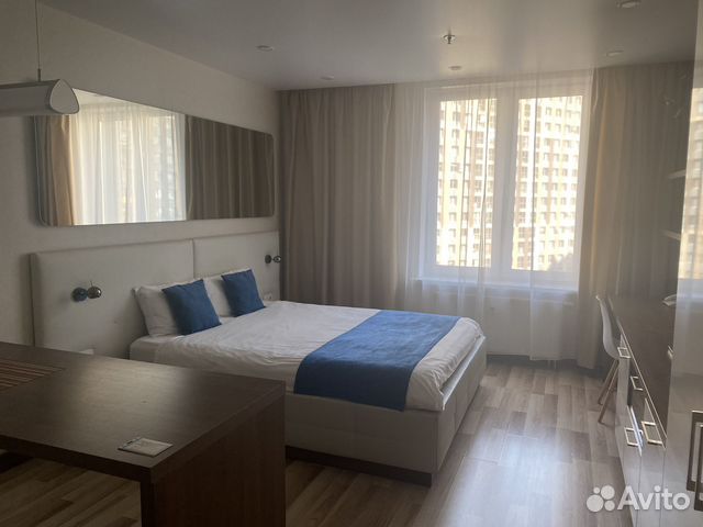 

Квартира-студия, 29 м², 1 кровать