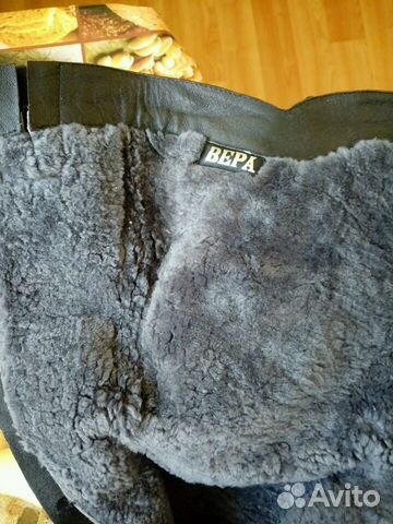 Сапоги зимние кожаные