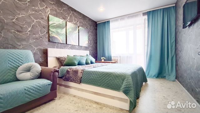 

1-к. квартира, 35 м², 2 кровати