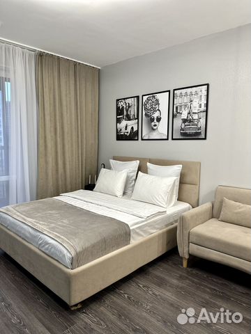 

Квартира-студия, 26 м², 2 кровати