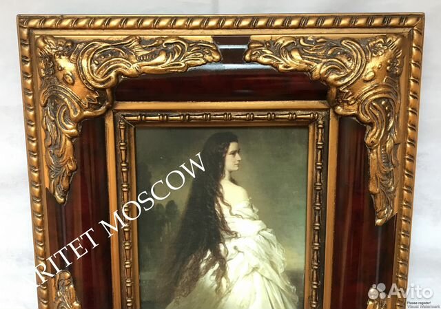 Картина фарфоровый пласт Елизавета Баварская 9 Картина фарфоровый пласт Елизавета Баварская 9