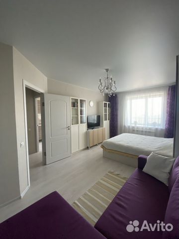 

1-к. квартира, 37 м², 2 кровати