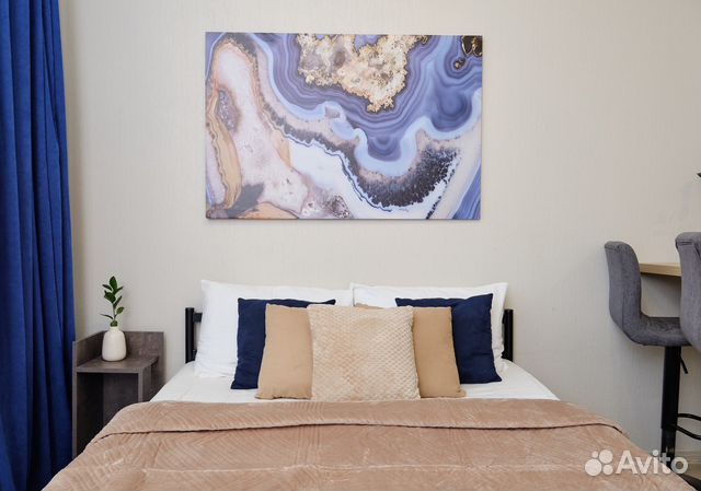 

Квартира-студия, 30 м², 2 кровати