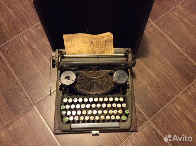 Печатная машинка СССР Москва Optex Печатная машинка СССР Москва Optex