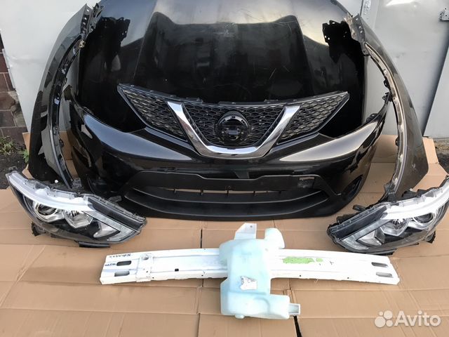 Nissan Qashqai J11 Передняя часть автомобиля Nissan Qashqai J11 Передняя часть автомобиля