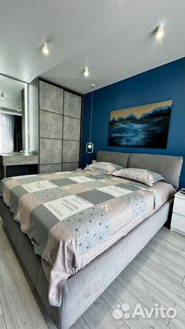 

1-к. квартира, 44 м², 1 кровать