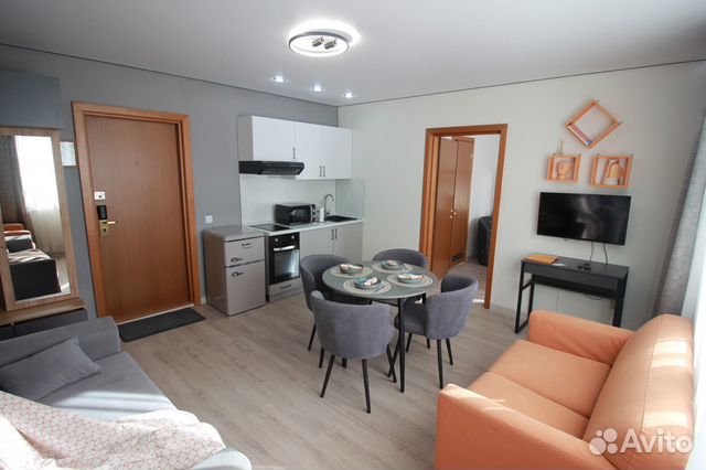 

1-к. квартира, 30 м², 2 кровати