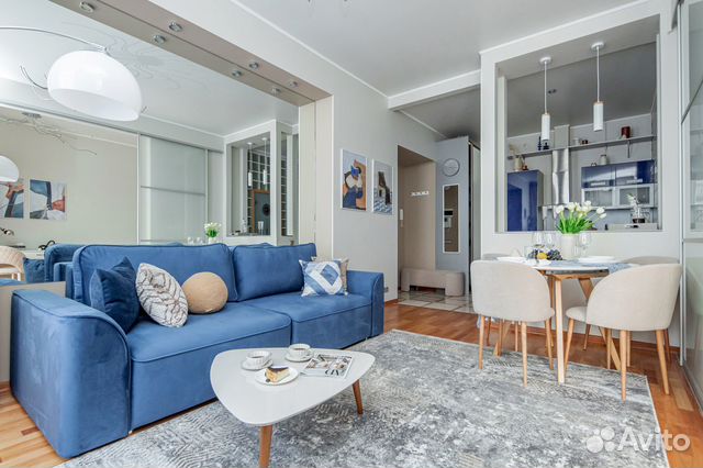 

2-к. квартира, 45 м², 2 кровати