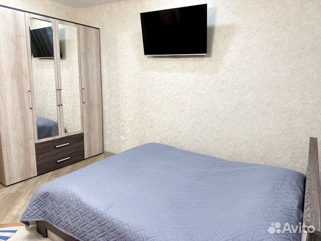 

1-к. квартира, 40 м², 2 кровати