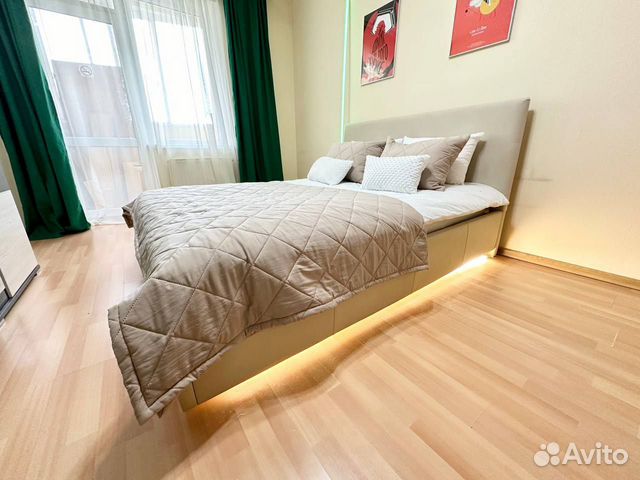 

1-к. квартира, 46,2 м², 2 кровати