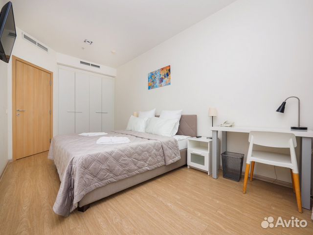 

1-к. квартира, 55 м², 2 кровати