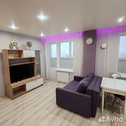 

Квартира-студия, 29 м², 2 кровати