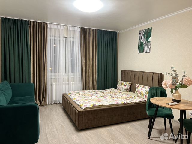 

Квартира-студия, 29 м², 2 кровати