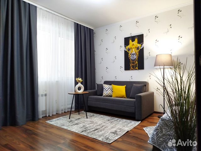 

1-к. квартира, 37 м², 2 кровати