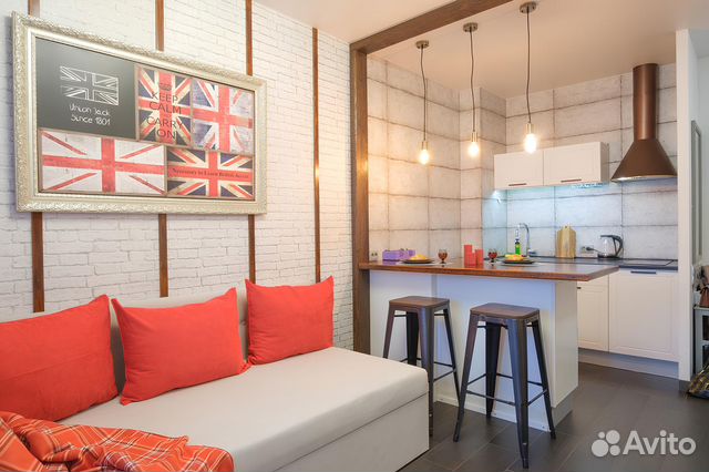

1-к. квартира, 32 м², 2 кровати