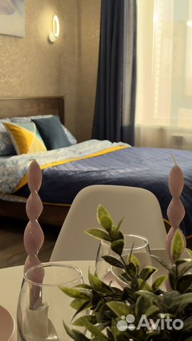 

Квартира-студия, 30 м², 1 кровать