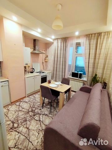 

1-к. квартира, 45 м², 3 кровати