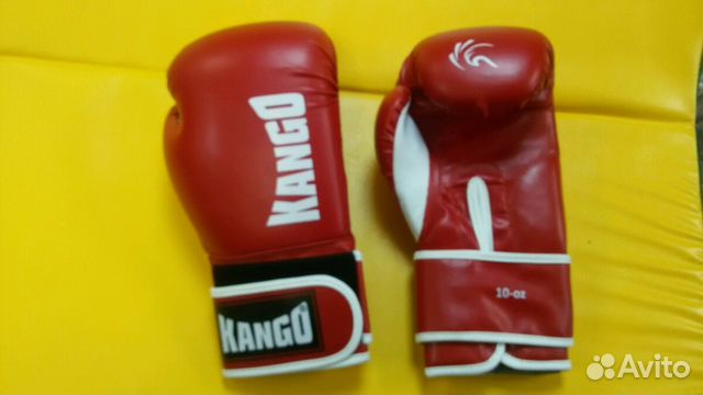 Перчатки боксерские kango новые