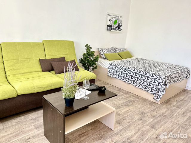 

Квартира-студия, 35 м², 2 кровати