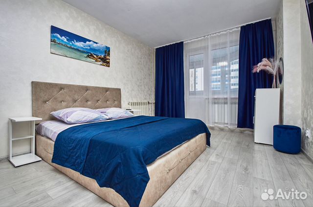 

1-к. квартира, 40 м², 2 кровати