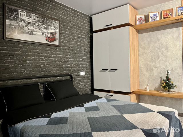 

Квартира-студия, 40 м², 2 кровати