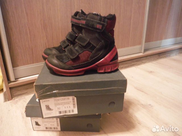 Зимние ботинки ecco Gore-Tex Зимние ботинки ecco Gore-Tex