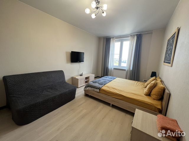 

1-к. квартира, 48 м², 2 кровати