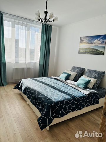 

1-к. квартира, 46 м², 2 кровати