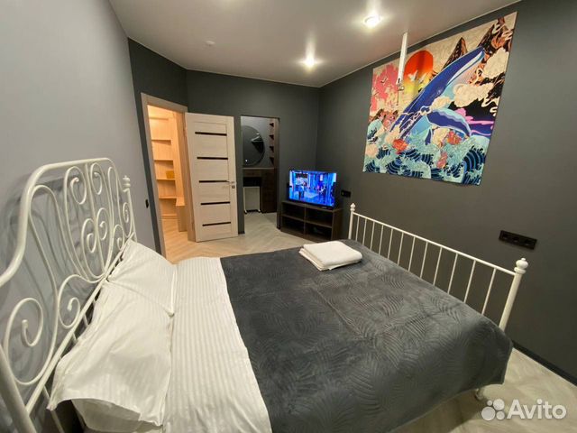 

1-к. квартира, 42 м², 2 кровати