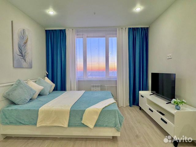 

Квартира-студия, 30 м², 1 кровать