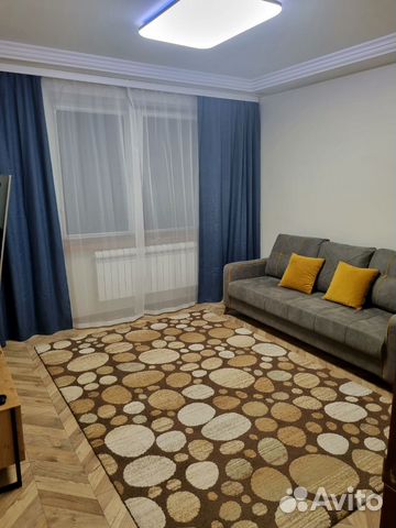 

1-к. квартира, 39 м², 2 кровати