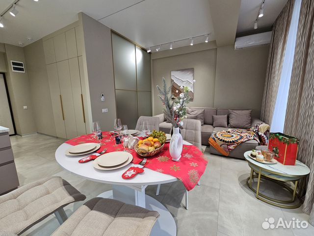 

1-к. квартира, 46 м², 3 кровати