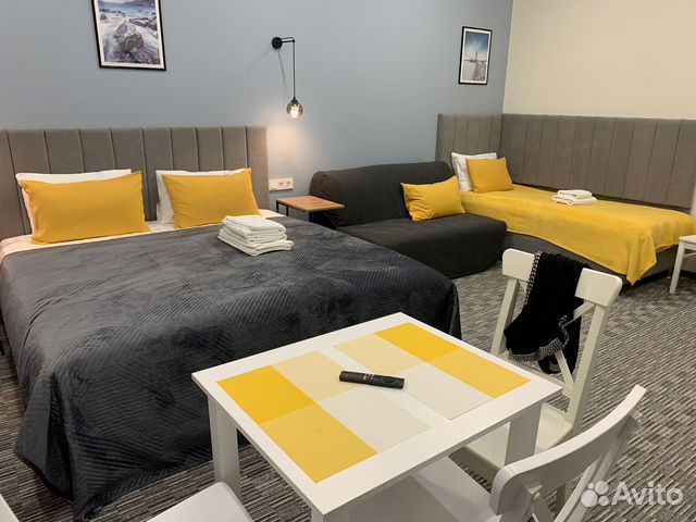 

1-к. квартира, 25 м², 3 кровати